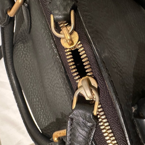 AUTHENTIC MCM LEATHER 2 WAY CROSSBODY BLACK - Picture 11 of 16